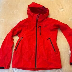 Black Diamond Alpine Jacket in Vibrant Red